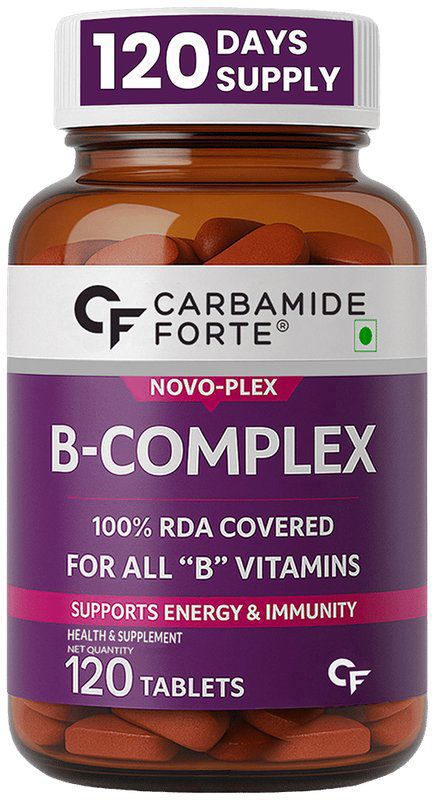 Carbamide Forte Novo-Plex B-Complex Tablet (bottle of 120 tablets)