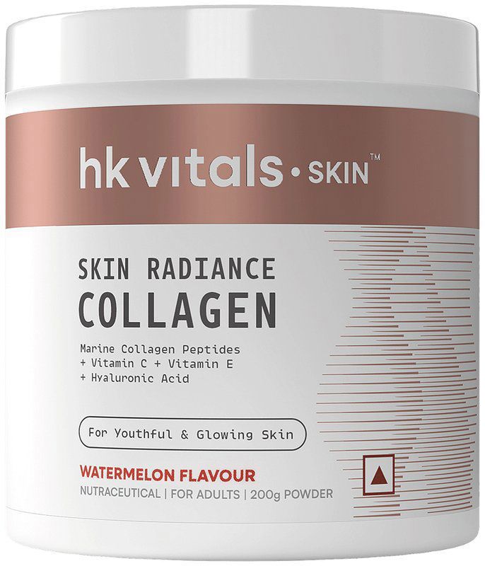 HK Vitals Skin Radiance Collagen Powder Watermelon (jar of 200 gm powder)