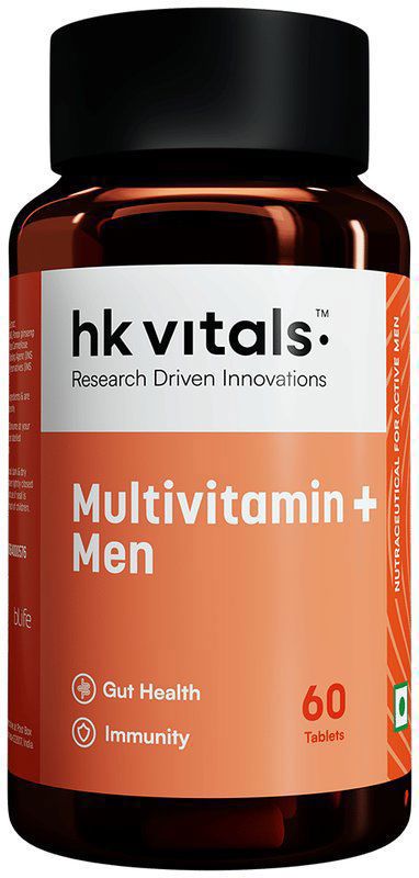 HK Vitals Multivitamin Plus Men Tablet (bottle of 60 tablets)