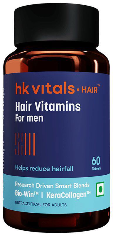 HK Vitals Hair Vitamin Tablet for Men (bottle of 60 tablets)