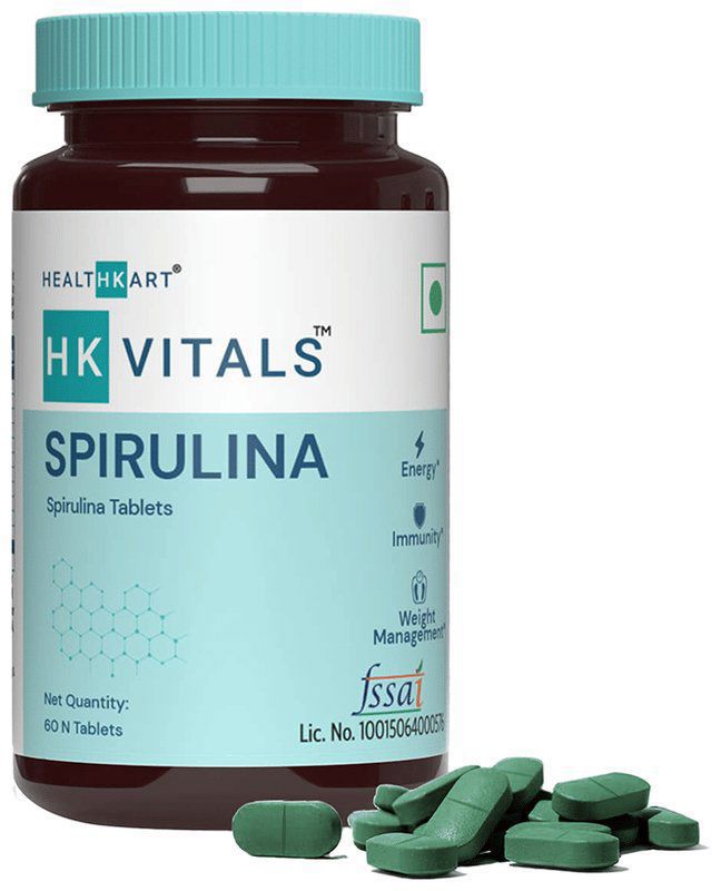 HK Vitals Spirulina Tablet (bottle of 60 tablets)