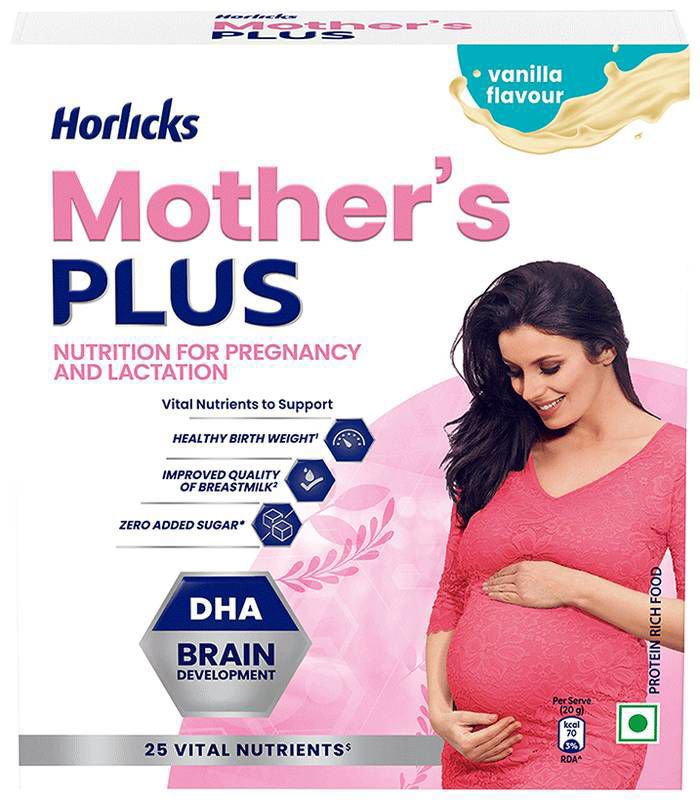 Horlicks Mother's Plus Vanilla (box of 200 gm powder)