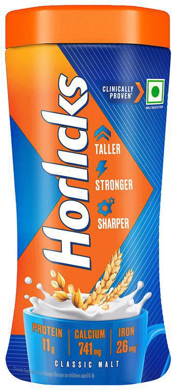 Horlicks Health & Nutrition Drink Classic Malt (jar of 1 kg powder)