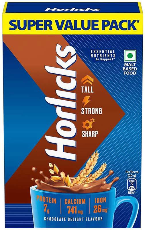 Horlicks Health & Nutrition Drink Chocolate Delight (box of 1 kg powder)