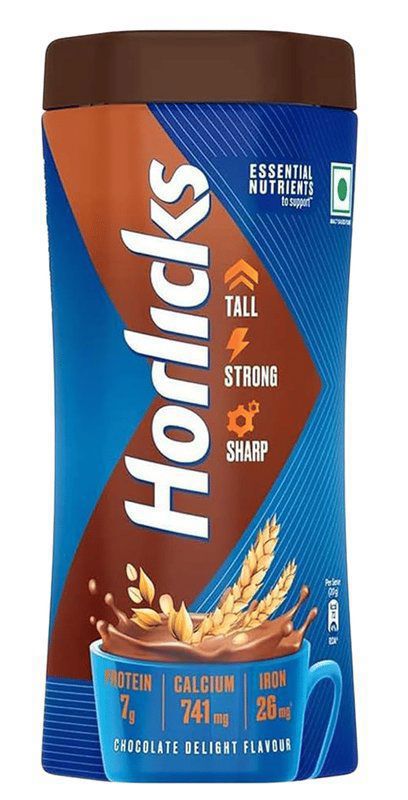 Horlicks Health & Nutrition Drink Chocolate Delight (jar of 1 kg powder)
