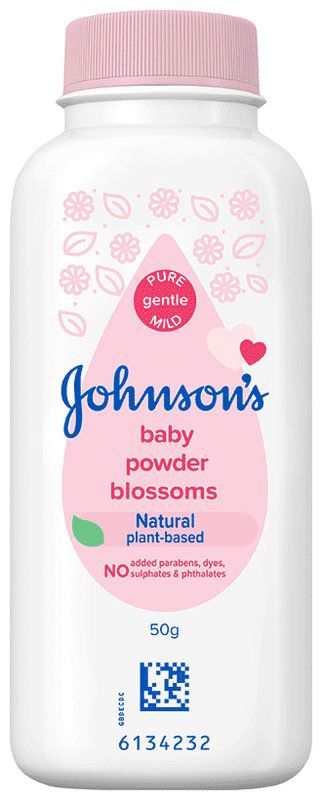 Johnson's Baby Powder Blossoms (bottle of 50 gm powder)