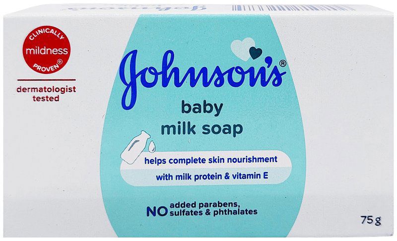 Johnson's Baby Milk Soap (packet of 75 gm soap)