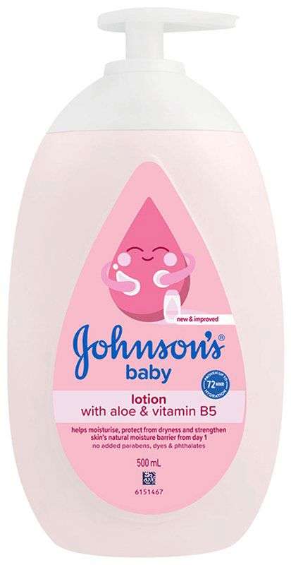 Johnson's Baby Lotion (pump bottle of 500 ml lotion)