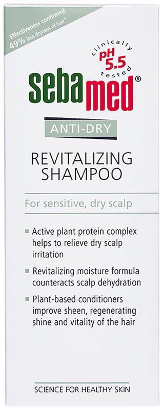 Sebamed Anti-Dry Revitalizing - Hair Care Shampoo (bottle of 200 ml shampoo)