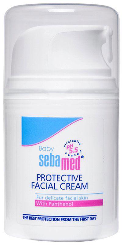 Sebamed Baby Protective Facial Cream - pH 5.5 - Baby Face Cream - Vitamin E for Soft Skin (bottle of 50 ml cream)