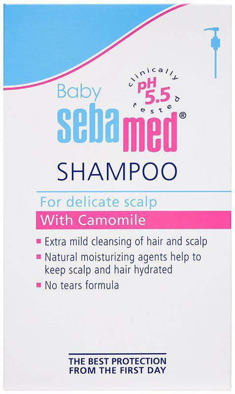 Sebamed Baby Shampoo - pH 5.5 - Ideal for Newborn’s delicate scalp - No Tears (bottle of 500 ml shampoo)