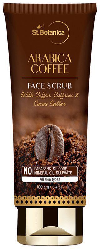 St.Botanica Arabica Coffee Face Scrub (tube of 100 gm scrub)