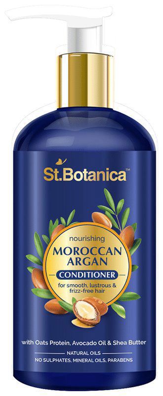St.Botanica Moroccan Argan Conditioner (pump bottle of 300 ml conditioner)