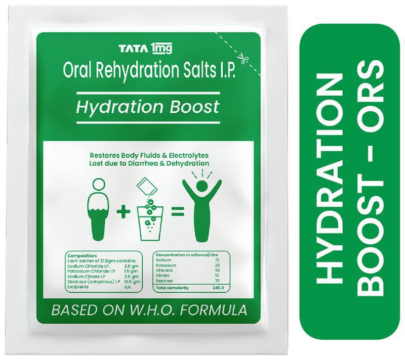 Tata 1mg ORS Hydration Boost (packet of 21.8 gm powder)