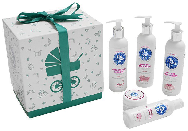 The Moms Co. Baby Complete Care with Ribbon Gift Box (box of 1 kit)