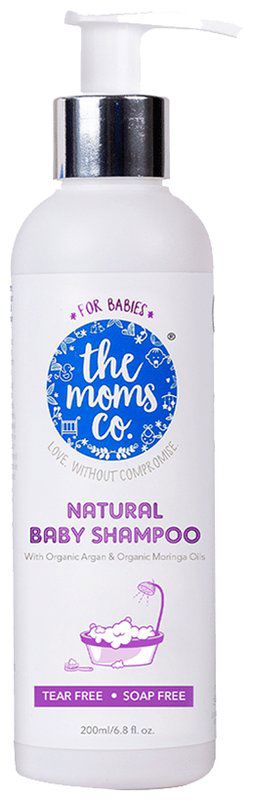 The Moms Co. Natural Baby Shampoo (pump bottle of 200 ml shampoo)