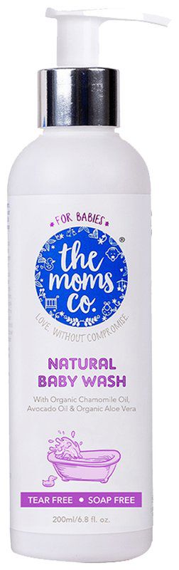 The Moms Co. Natural Baby Wash (pump bottle of 200 ml body wash)