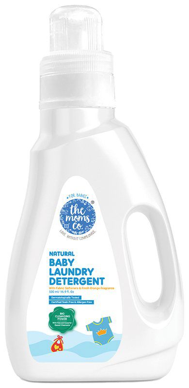 The Moms Co. Natural Baby Laundry Detergent (bottle of 500 ml liquid)