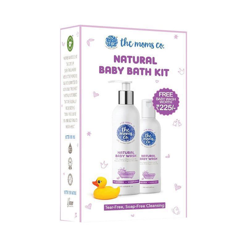 The Moms Co. Natural Baby Bath Kit (box of 1 kit)