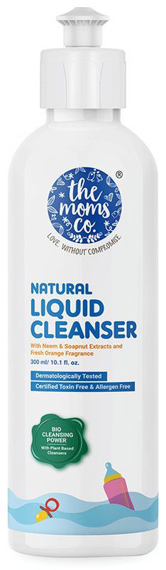 The Moms Co. Natural Liquid Cleanser (bottle of 300 ml liquid cleanser)