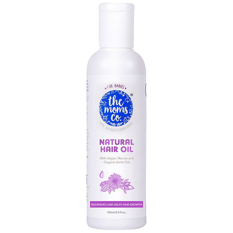 The Moms Co. Natural 10-in-1 Baby Hair Oil (bottle of 100 ml oil)