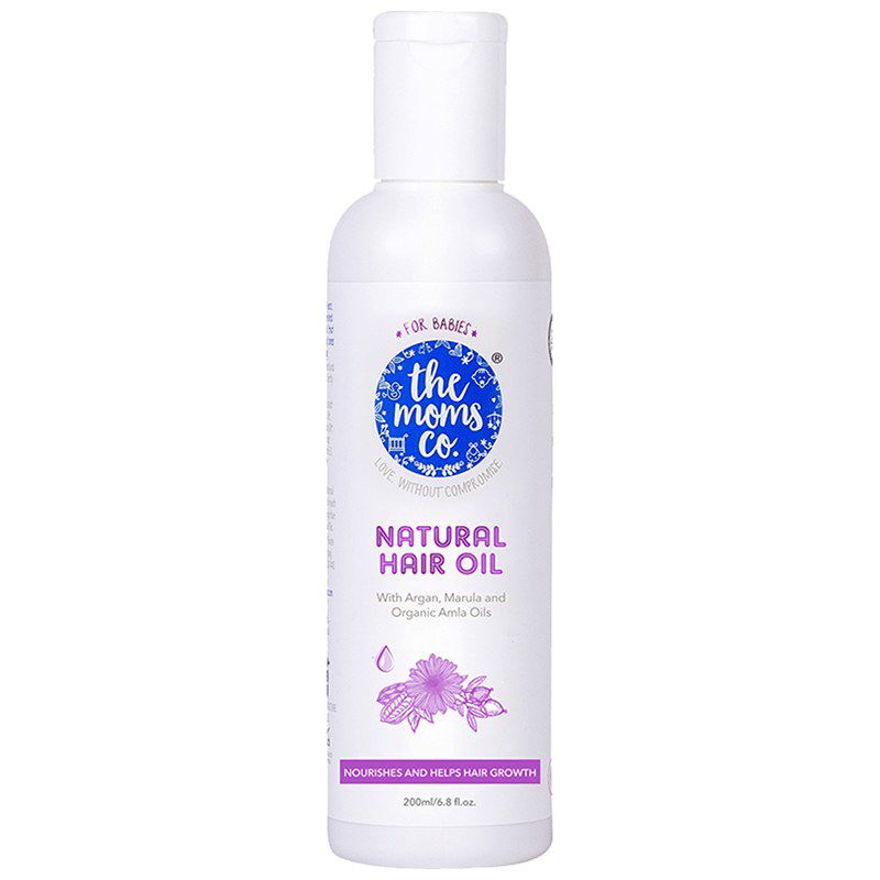 The Moms Co. Natural Baby Hair Oil (bottle of 200 ml oil)