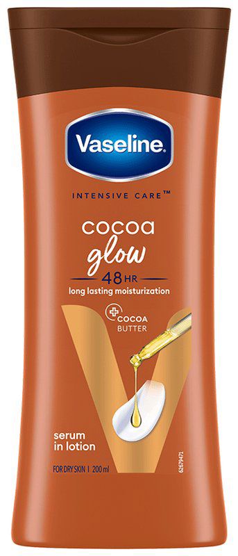 Vaseline Intensive Care Body Lotion Cocoa Glow (bottle of 200 ml lotion)