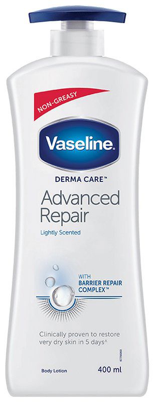 Vaseline Advanced Repair Body Lotion (pump bottle of 400 ml lotion)