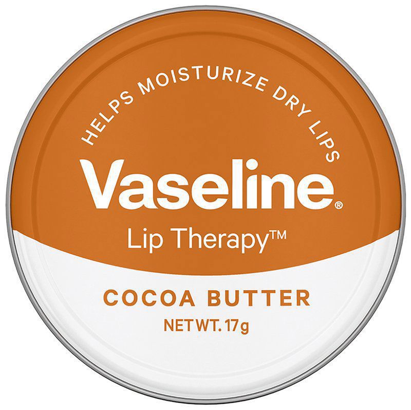 Vaseline Lip Tin Therapy Cocoa Butter (jar of 17 gm cream)