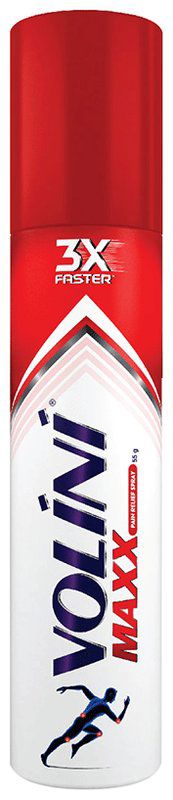Volini Maxx Pain Relief Spray - For Back, Neck, Joint & Muscle Pain - Bone, Joint & Muscle Care (pump bottle of 55 gm spray)